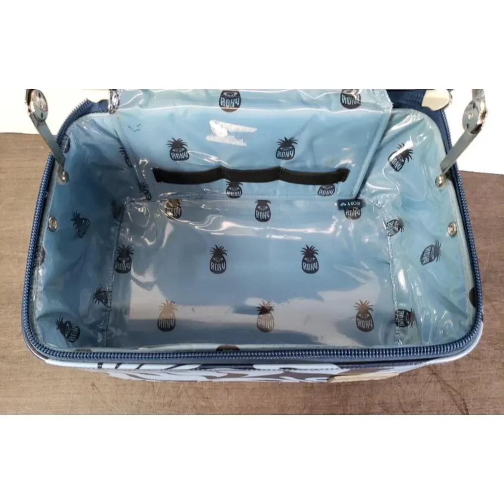 15 ROXY EUC VINTAGE MAKEUP TRAVEL CASE